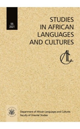 Studies in African Languages and Cultures. Volumen 55 (2021) - Ebook