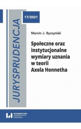 Jurysprudencja 17 - Marcin J. Byczyński - Ebook - 978-83-8220-723-1