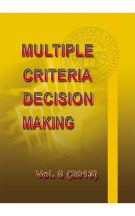 Multiple Criteria Decision Making vol. 8 (2013) - Ebook
