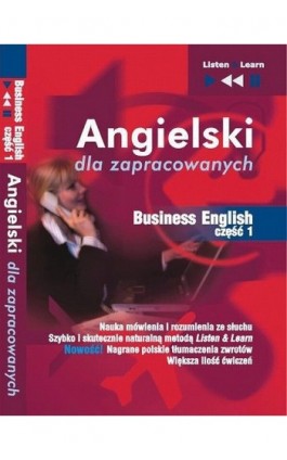Angielski dla zapracowanych ""Business English część 1"" - Dorota Guzik - Audiobook - 978-83-60599-83-9