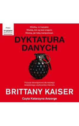 Dyktatura danych - Brittany Kaiser - Audiobook - 978-83-276-8456-1
