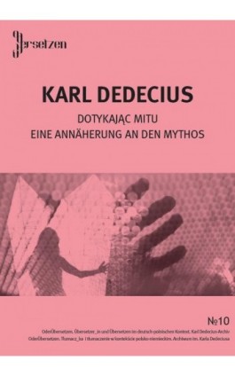 OderÜbersetzen 2021/10. Karl Dedecius - Ebook - 978-83-235-5204-8
