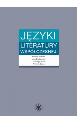 Języki literatury współczesnej - Ebook - 978-83-235-5124-9