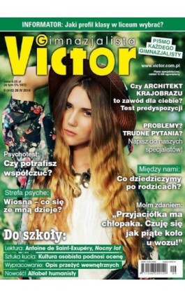 Victor Gimnazjalista 9/2016 - Ebook