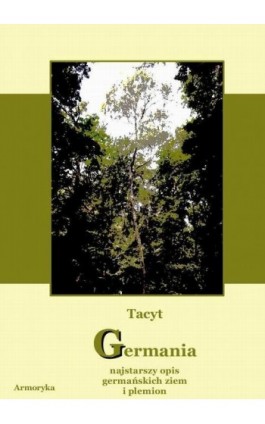 Germania - Tacyt - Ebook - 978-83-64145-80-3