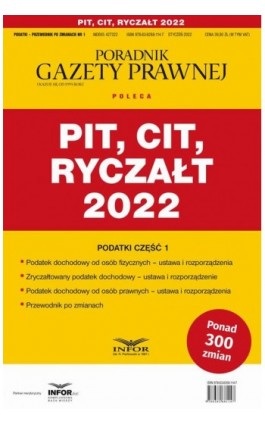 Pit Cit Ryczałt 2022 - Praca zbiorowa - Ebook - 978-83-8268-114-7