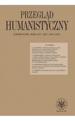 Przegląd Humanistyczny 2021/3 (474) - Ebook
