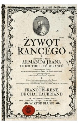 Żywot Rancégo - François-René De Chateaubriand - Ebook - 978-83-8032-726-9