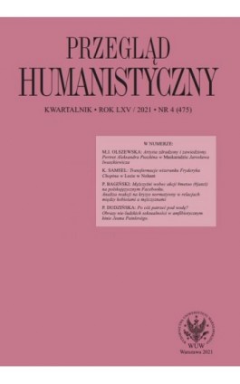 Przegląd Humanistyczny 2021/4 (475) - Ebook