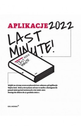 Aplikacje Last Minute 2022 - Bogusław Gąszcz - Ebook - 978-83-66720-97-8