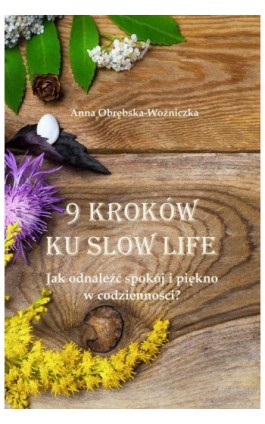 9 kroków ku slow life. Jak odnaleźć spokój i piękno w codzienności? - Anna Obrębska-Woźniczka - Ebook - 978-83-66354-40-1