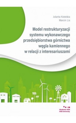 Model restrukturyzacji systemu wykonawczego przedsiębiorstwa górnictwa węgla kamiennego w relacji z interesariuszami - Jolanta Kotelska - Ebook - 978-83-66794-74-0