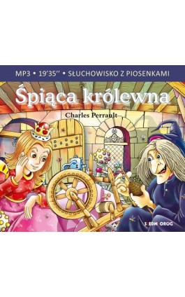 Śpiąca królewna - Charles Perrault - Audiobook - 978-83-7568-867-2