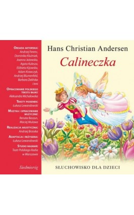 Calineczka - Hans Christian Andersen - Audiobook - 978-83-7568-876-4