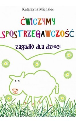 Ćwiczymy spostrzegawczość. Zagadki dla dzieci - Katarzyna Michalec - Ebook - 978-83-8166-272-7