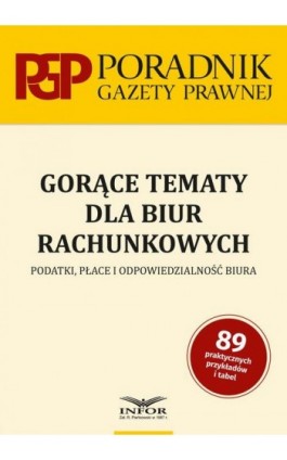 Gorące tematy dla biur rachunkowych - Praca zbiorowa - Ebook - 978-83-8268-148-2