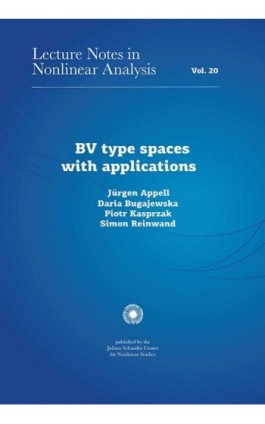 BV type spaces with applications - Jurgen Appell - Ebook - 978-83-231-4699-5