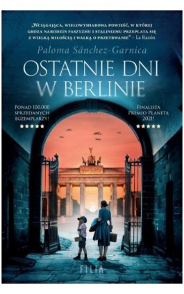 Ostatnie dni w Berlinie - Paloma Sánchez-Garnica - Ebook - 978-83-8280-155-2