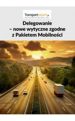 Delegowanie – nowe wytyczne zgodne z Pakietem Mobilności - Praca zbiorowa - Ebook - 978-83-8276-528-1