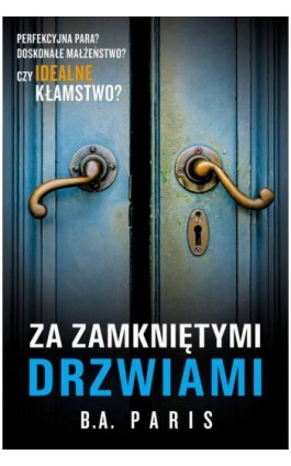 Za zamkniętymi drzwiami - B.A. Paris - Ebook - 978-83-7985-401-1