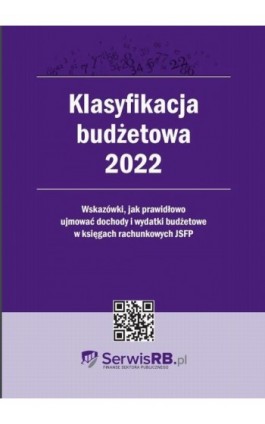 Klasyfikacja budżetowa 2022 - Barbara Jarosz - Ebook - 978-83-8276-315-7