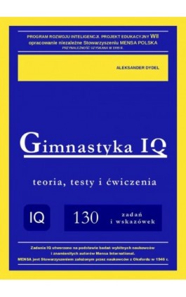 Gimnastyka IQ - Aleksander Dydel - Ebook - 978-83-937745-9-3