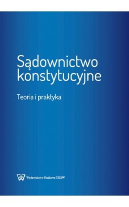 Sądownictwo konstytucyjne - Ebook - 978-83-8090-452-1