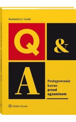 Postępowanie karne. Przed egzaminem - Kazimierz Leżak - Ebook - 978-83-8328-010-3