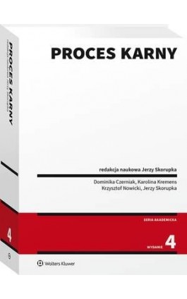Proces karny - Jerzy Skorupka - Ebook - 978-83-8328-020-2