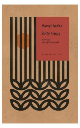 Żółty książę - Wasyl Barka - Ebook - 978-83-7893-046-4