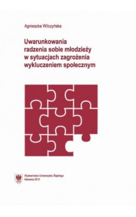 Uwarunkowania radzenia sobie młodzieży w sytuacjach zagrożenia wykluczeniem społecznym - Agnieszka Wilczyńska - Ebook - 978-83-8012-249-9