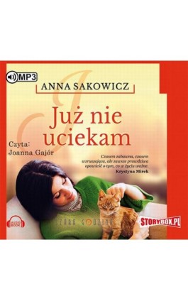 Już nie uciekam - Anna Sakowicz - Audiobook - 978-83-7927-827-5