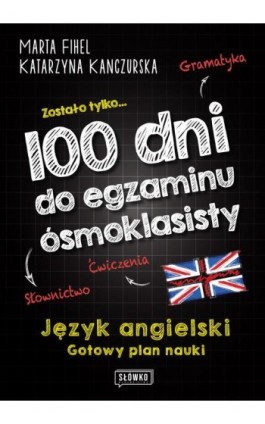 100 dni do egzaminu ósmoklasisty. Gotowy plan nauki języka angielskiego - Marta Fihel - Ebook - 978-83-8175-433-0