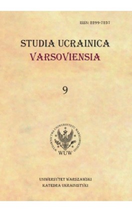 Studia Ucrainica Varsoviensia 2021/9 - Ebook