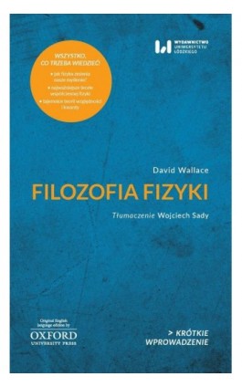Filozofia fizyki - Dawid Wallace - Ebook - 978-83-8220-975-4