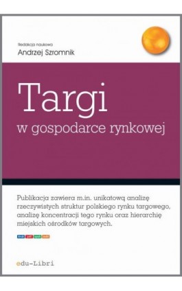 Targi w gospodarce rynkowej - Jacek Bazarnik - Ebook - 978-83-63804-54-1
