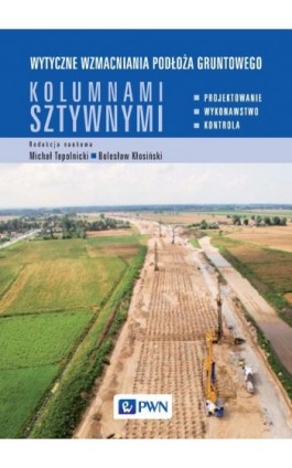 Wytyczne wzmacniania podłoża gruntowego kolumnami sztywnymi - Michał Topolnicki - Ebook - 978-83-01-22673-2