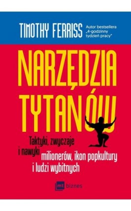 Narzędzia tytanów - Timothy Ferriss - Ebook - 978-83-8087-366-7