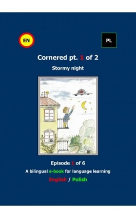 Cornered Osaczony Stormy night 1 A bilingual e-book Dwujęzyczna e-książka - Adrian Fisher - Ebook - 978-83-916441-1-9