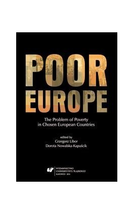 Poor Europe - Ebook - 978-83-8012-581-0