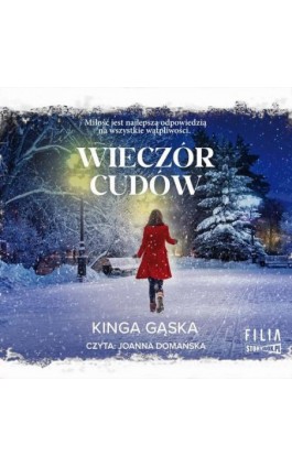 Wieczór cudów - Kinga Gąska - Audiobook - 978-83-8334-179-8