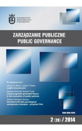 Zarządzanie Publiczne nr 2(28)/2014 - Stanisław Mazur - Ebook