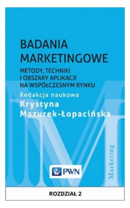 Badania marketingowe. Rozdział 2 - Ebook - 978-83-01-19004-0