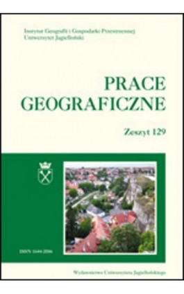 Prace Geograficzne vol 129 (2012) - Ebook