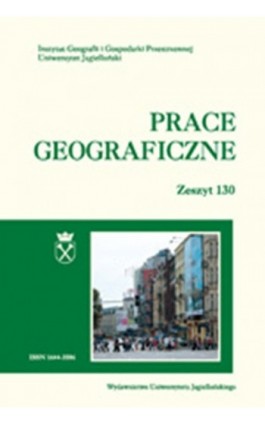 Prace Geograficzne vol 130 (2012) - Ebook