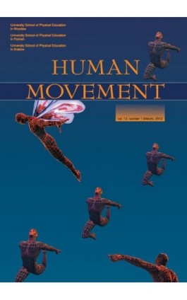 Human Movement, 13(1) - Praca zbiorowa - Ebook