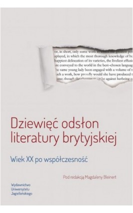 Dziewięć odsłon literatury brytyjskiej - Ebook - 978-83-233-3606-8