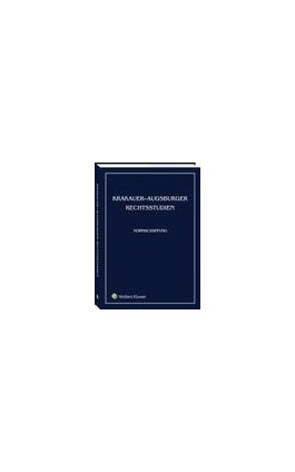Krakauer-Augsburger Rechtsstudien. Normschaffung - Jerzy Stelmach - Ebook - 978-83-8107-594-7