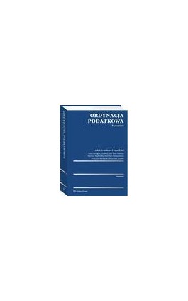 Ordynacja podatkowa. Komentarz - Leonard Etel - Ebook - 978-83-8107-669-2