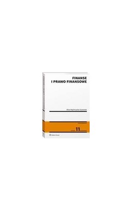 Finanse i prawo finansowe - Alina Majchrzycka-Guzowska - Ebook - 978-83-8160-659-2